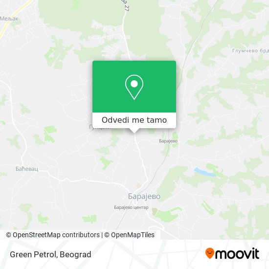 Green Petrol mapa