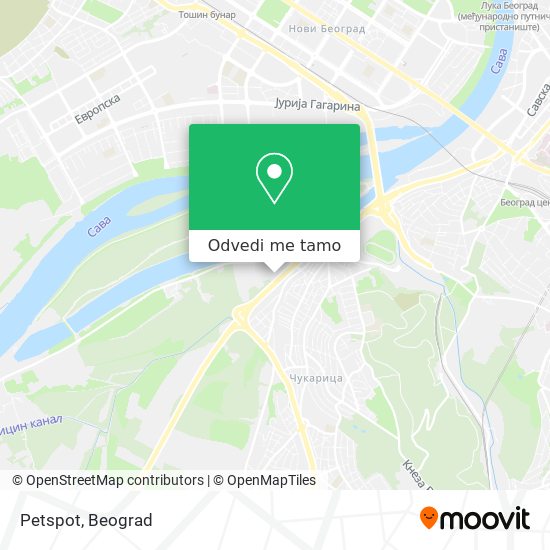 Petspot mapa