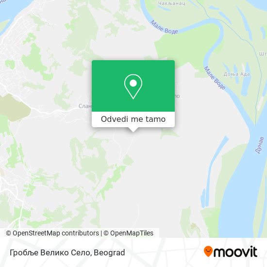 Гробље Велико Село mapa