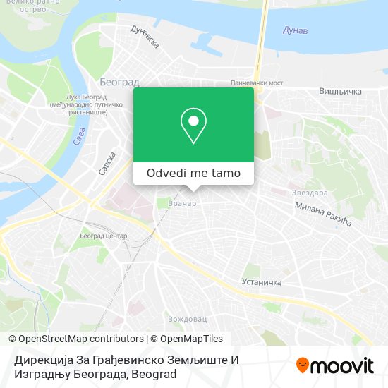 Дирекција За Грађевинско Земљиште И Изградњу Београда mapa
