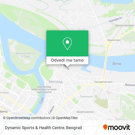 Dynamic Sports & Health Centre mapa