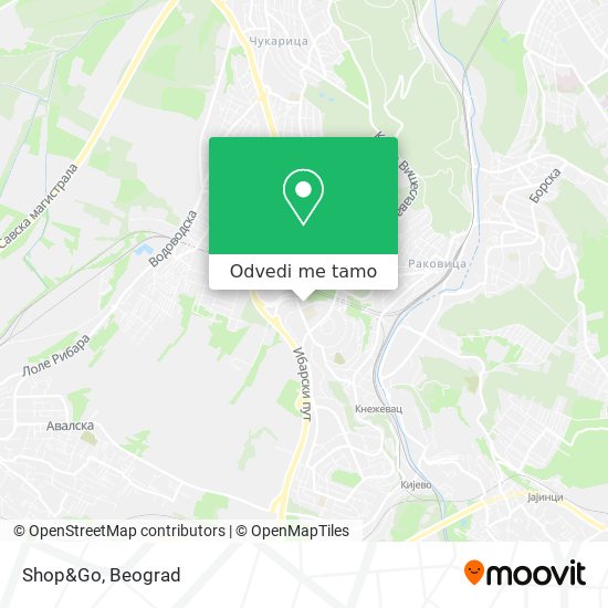 Shop&Go mapa