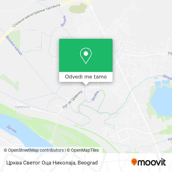 Црква Светог Оца Николаја mapa