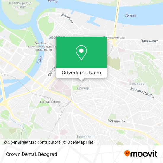 Crown Dental mapa