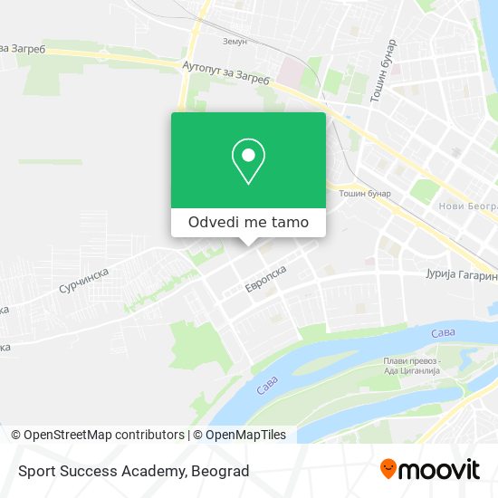 Sport Success Academy mapa