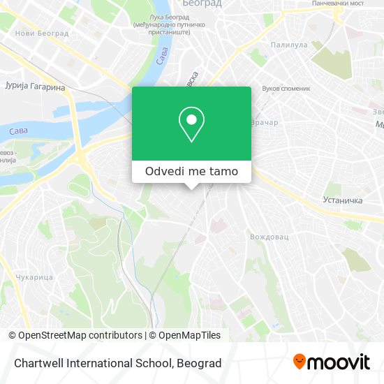 Chartwell International School mapa