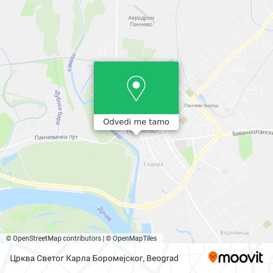 Црква Светог Карла Боромејског mapa