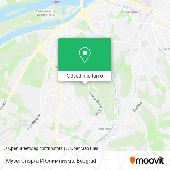 Музеј Спорта И Олимпизма mapa
