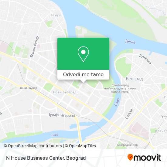 N House Business Center mapa