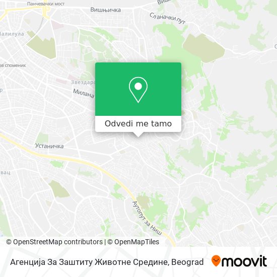 Агенција За Заштиту Животне Средине mapa