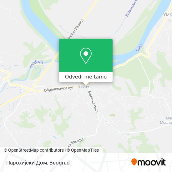 Парохијски Дом mapa