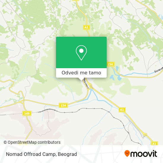 Nomad Offroad Camp mapa