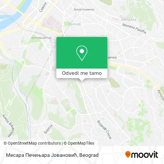 Месара Печењара Јовановић mapa