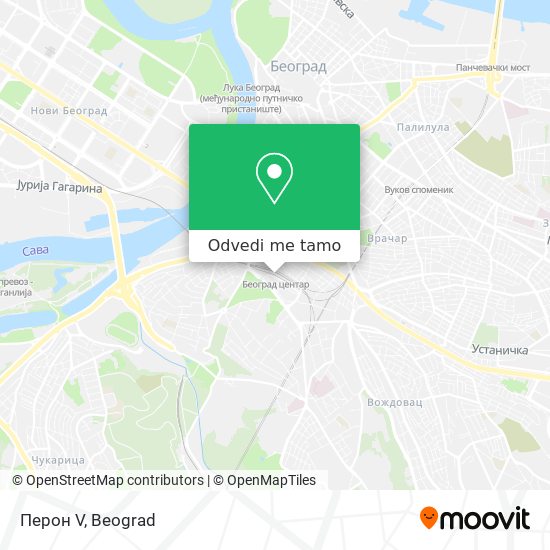 Перон V mapa
