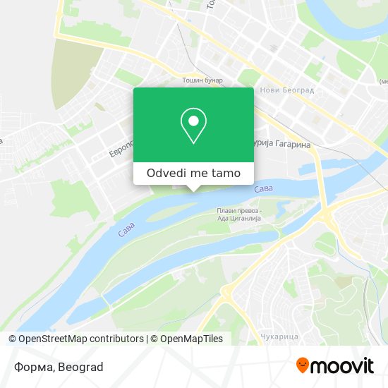 Форма mapa