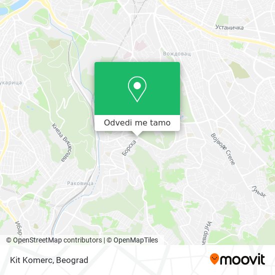 Kit Komerc mapa