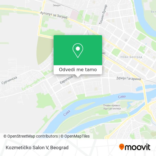 Kozmetičko Salon V mapa