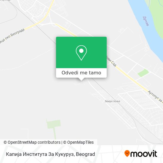 Капија Института За Кукуруз mapa