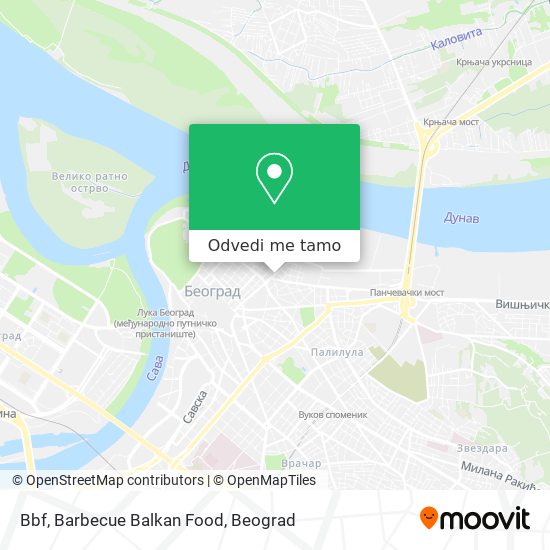 Bbf, Barbecue Balkan Food mapa