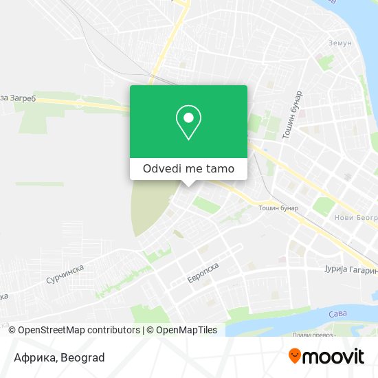 Африка mapa
