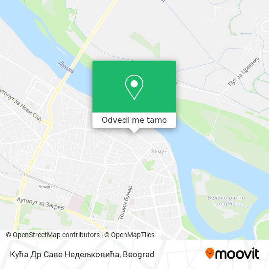 Кућа Др Саве Недељковића mapa