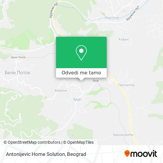 Antonijevic Home Solution mapa