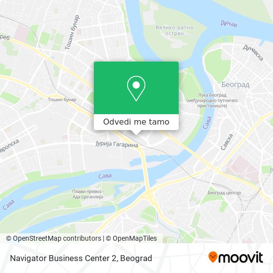 Navigator Business Center 2 mapa