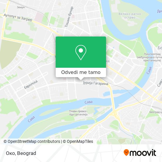 Око mapa