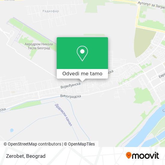 Zerobet mapa