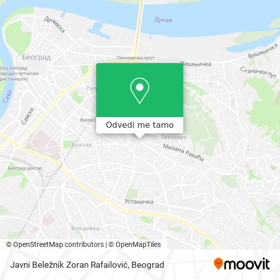 Javni Beležnik Zoran Rafailović mapa