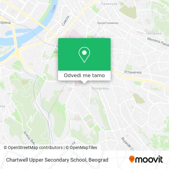 Chartwell Upper Secondary School mapa