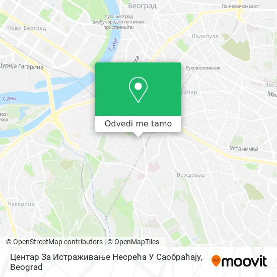 Центар За Истраживање Несрећа У Саобраћају mapa