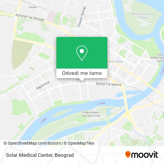 Solar Medical Center mapa