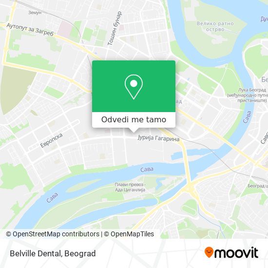 Belville Dental mapa