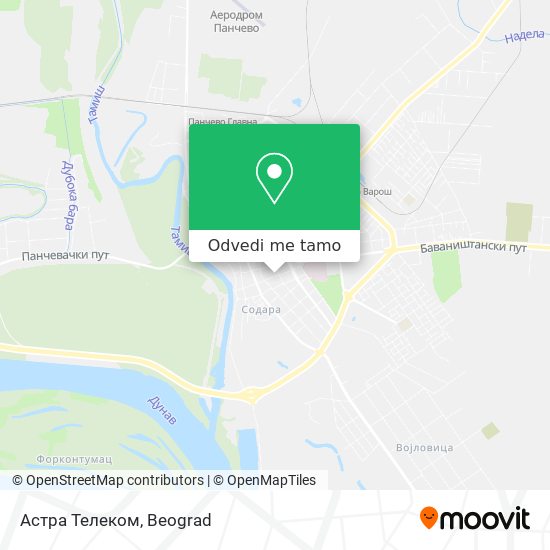 Астра Телеком mapa