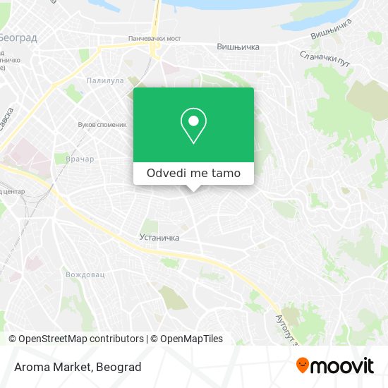 Aroma Market mapa