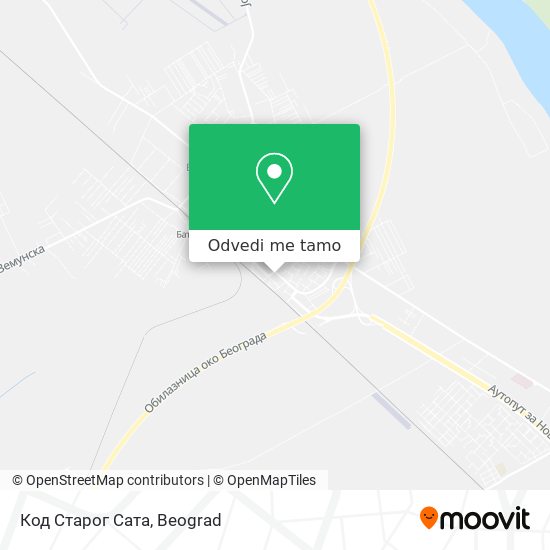 Код Старог Сата mapa