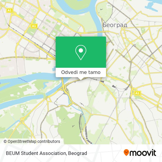 BEUM Student Association mapa