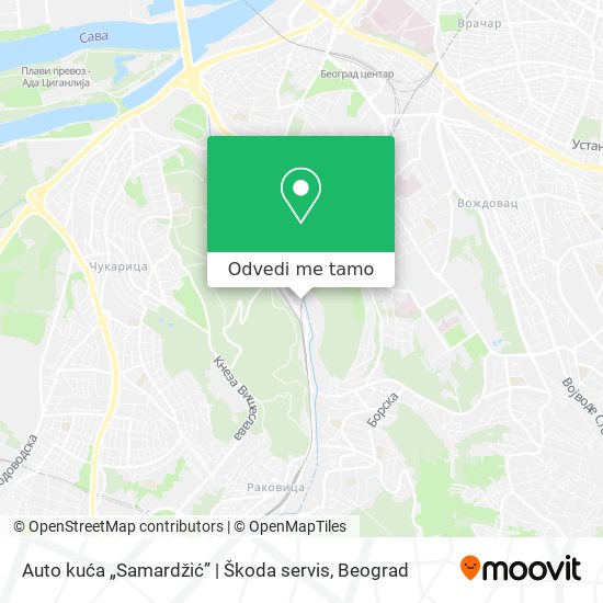 Auto kuća „Samardžić” | Škoda servis mapa