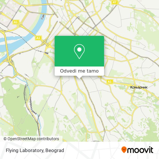 Flying Laboratory mapa