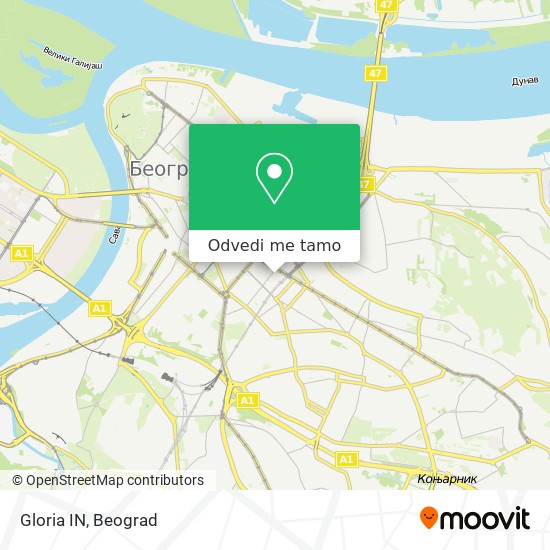 Gloria IN mapa