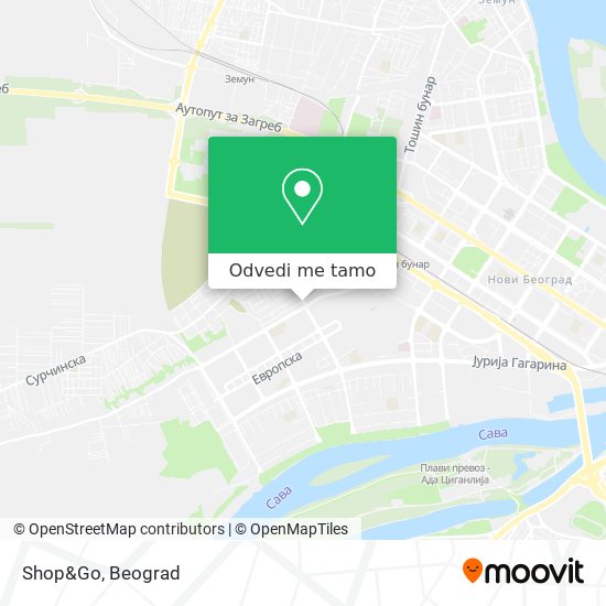 Shop&Go mapa