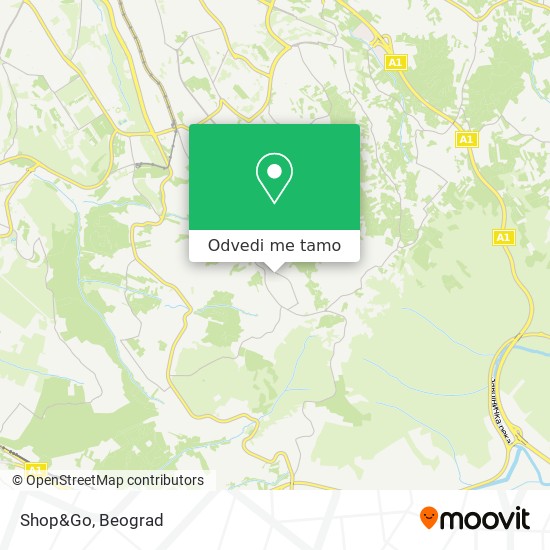 Shop&Go mapa