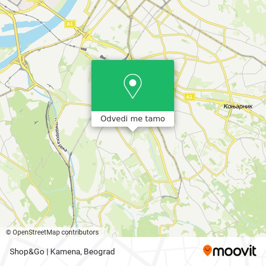 Shop&Go | Kamena mapa