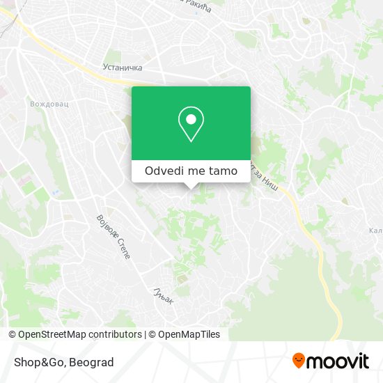 Shop&Go mapa