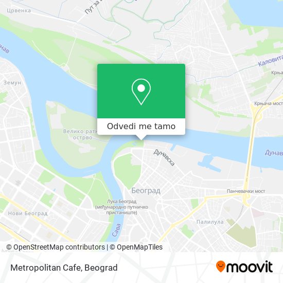 Metropolitan Cafe mapa
