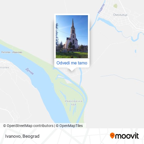 Ivanovo mapa