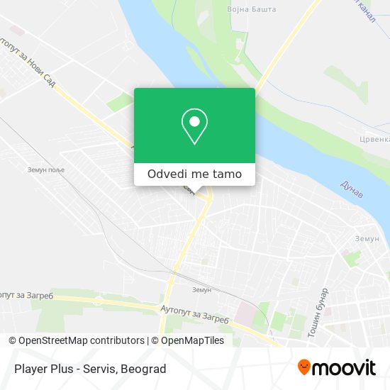 Player Plus - Servis mapa