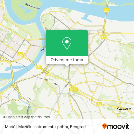 Marić | Muzički instrumenti i pribor mapa