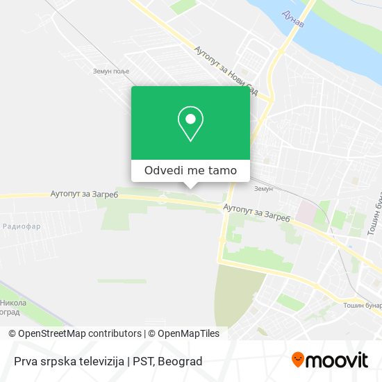 Prva srpska televizija | PST mapa